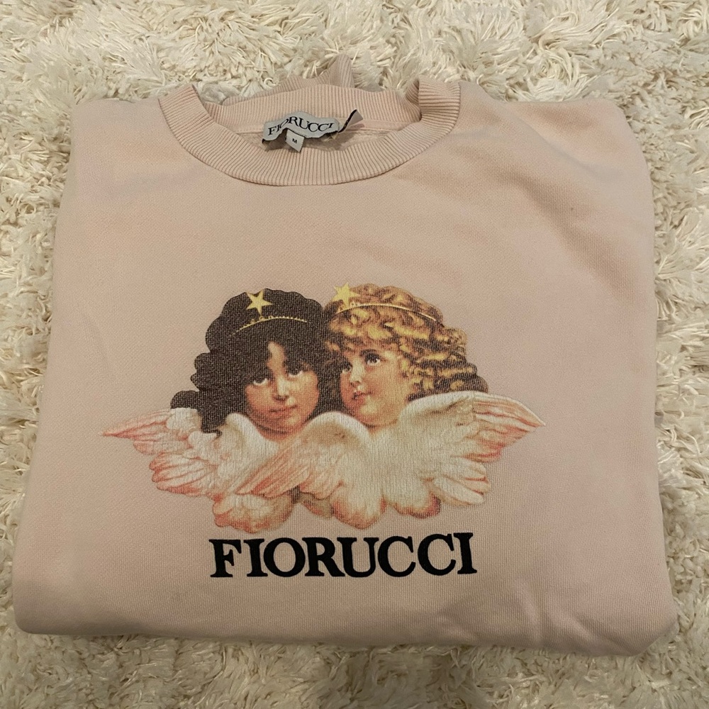 Fiorucci light pink crewneck